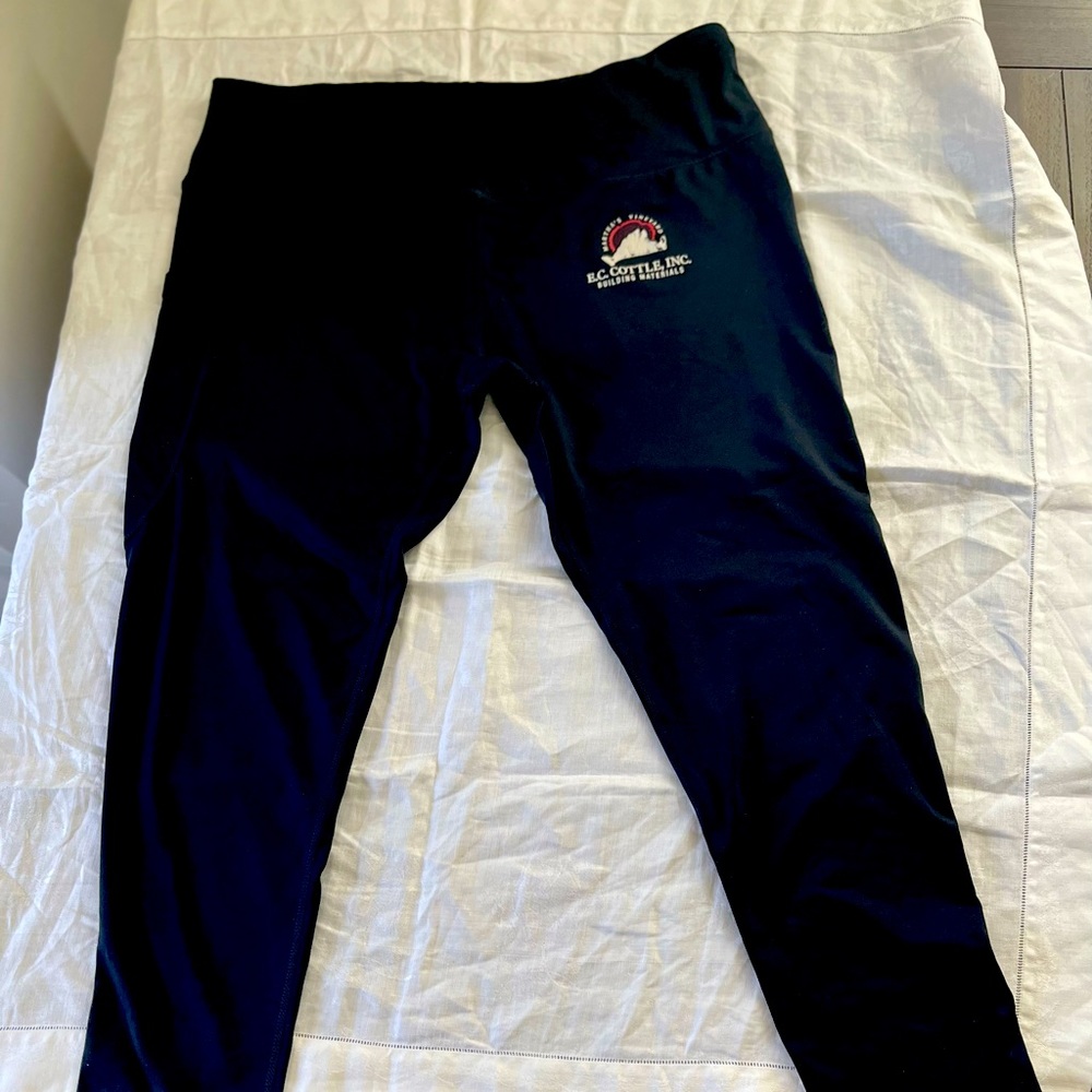 leggings size XL E.C. Cottel lumberyard on Martha’s Vineyard